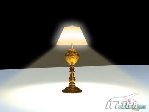 3DS MAX实例一盏铜油灯的建模及渲染